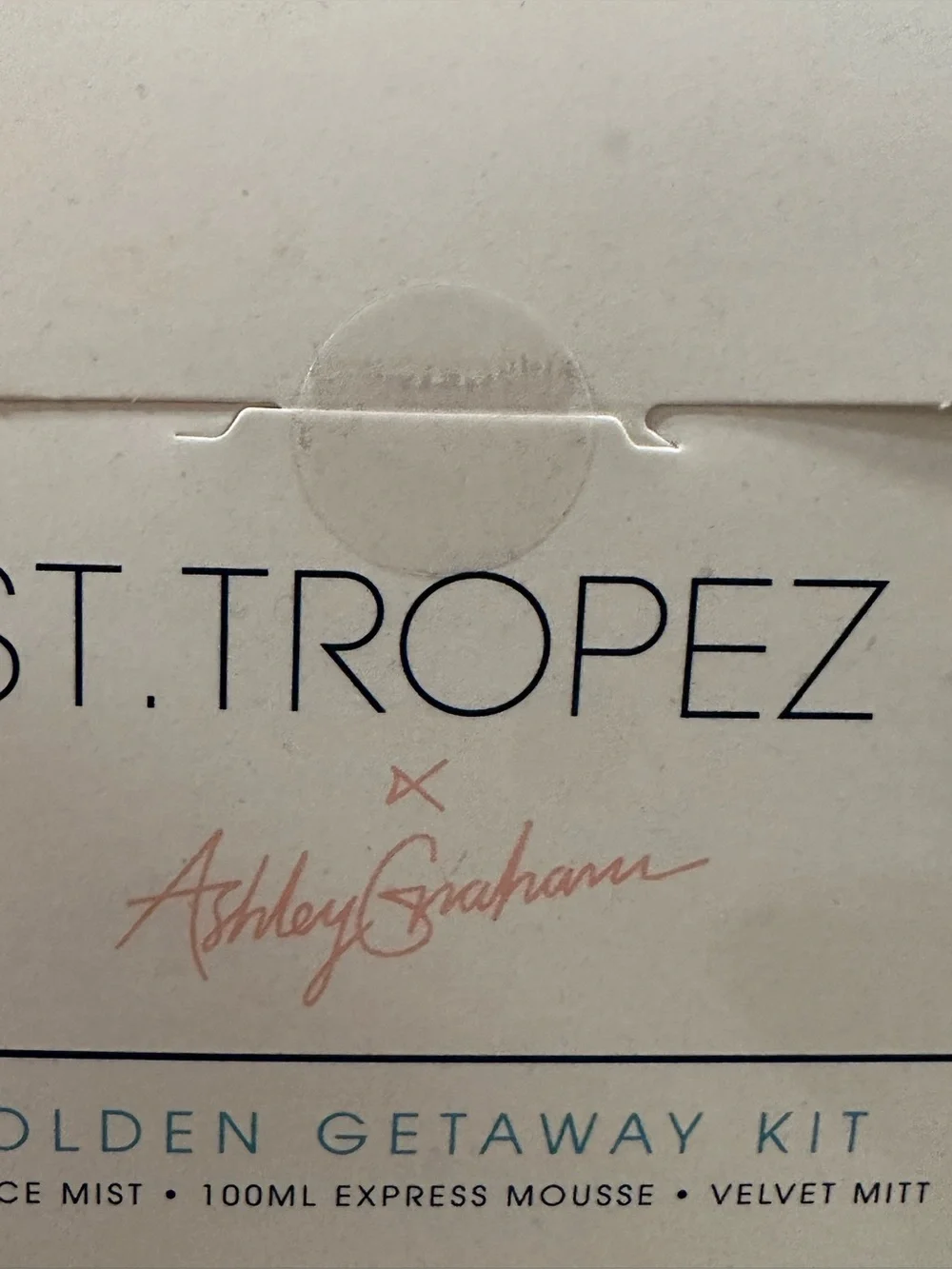 New & Sealed St. Tropez x Ashley Graham Golden Getaway Kit~3 Pc Self Tanner Set